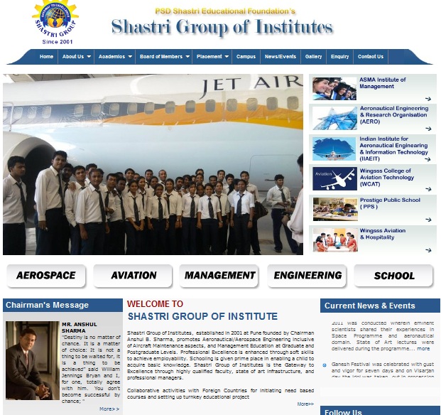 SHASTRI GROUP OF INSTITUTE